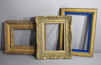 Trio Of Vintage Decorative Picture Frames