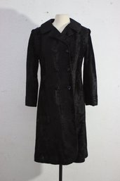 Vintage Heban Braun Black Broadtail Coat- Size 8/10