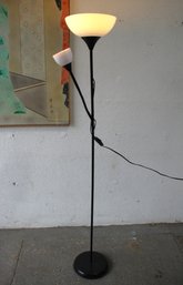 Two Light Decorative Floor Lamp