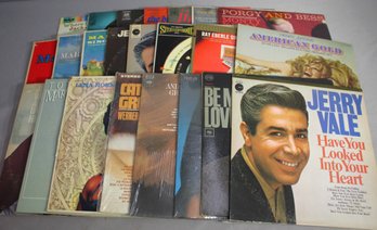 Diverse Vintage Vinyl Record Collection - Jazz, Pop, And Easy Listening Classics