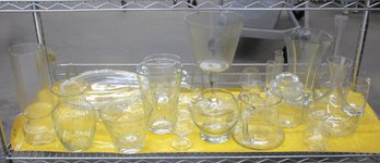 Assorted Lot Of Glassware