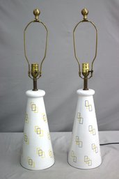 Pair Of Mid-century Table Lamps