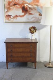 Mid-Century Modern Walnut Chest Of Drawers