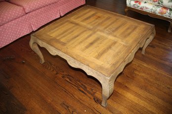 Over Size Wooden Coffee Table