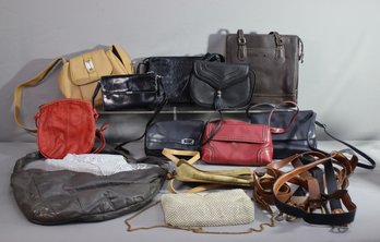 Group Lot Of Bag And Belts