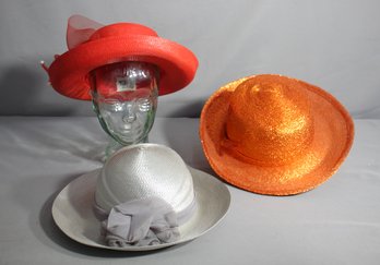 Sunny Day Statement: Collection Of Vibrant Hats For Your Sunday Best