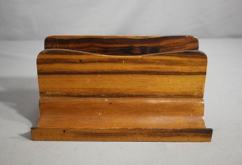 Vintage Wooden Desk Organizer