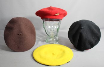 Classic Quartet- Collection Of Vintage Wool Berets