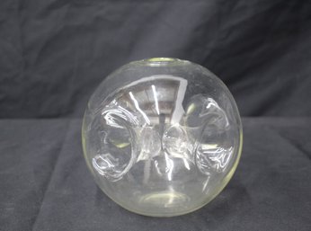 Glass Bubble Hand Blown Votive Candle Holder Sphere