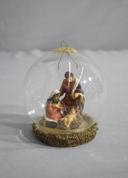 Vintage  Nativity Christmas Ornament