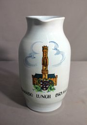 Vintage 11.25' Bruges Souvenir Ceramic Pitcher