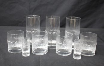 8-Piece Iittala Glassware Set - Finland