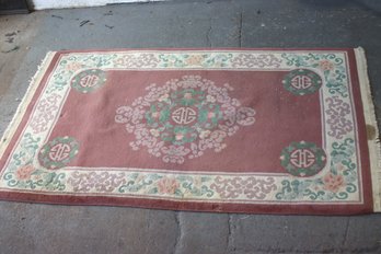 Rose Medallion Area Rug