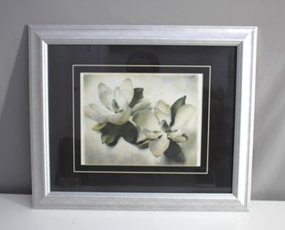 Framed Magnolia-Watercolor-Print