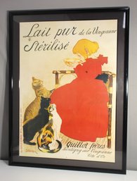 'Lait Pur Sterilis' - Iconic Vintage Poster By Thophile Steinlen