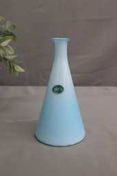 Vintage Balboa Handmade Venetian Cased Glass Bud Vase