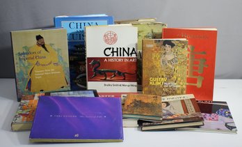 Shelf Lot #34. Assorted Asian Hard Cover Art Books