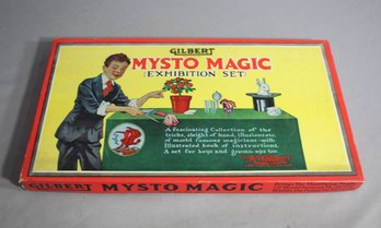 1930's Mysto Magic Exhibition Set By A.C. Gilbert - Conjuring Nostalgia