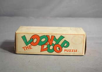 Vintage Loony Loop Metal String Puzzle - Original Box