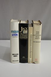 Group Lot Of 4 Kennedy Books