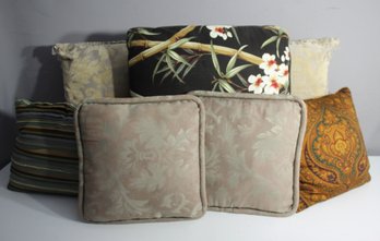 Group Lot Of Decorative Pillows