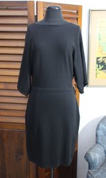 Classical Ralph Lauren Knit Dress - Elegant And Timeless-size M