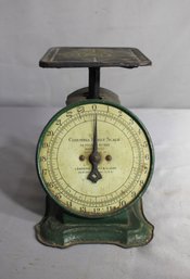 Antique  COLUMBIA FAMILY SCALE-24 LB IN OZS