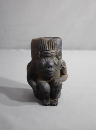 Vintage Zapotec-style Pottery Figural Vessel