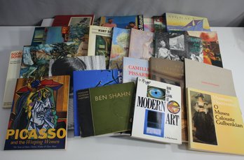 Shelf Lot #50. Assorted Art Books