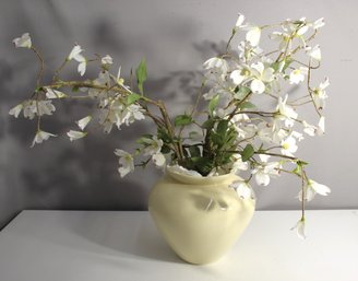 Vase With Artificial Flowers