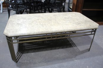 Granite Coffee Table-damage To The Croner