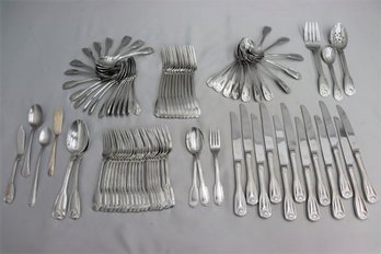 Group Lot Of Mixed Stainless Flatware, Including Reed & Barton And Georgian House France