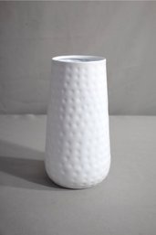 The Bouqs Co. White Dimpled Ceramic Vase
