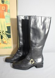 New Vintage Etienne Aigner Leather Riding Boots