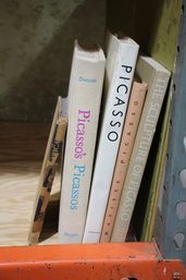 Shelf Lot #67.     5 Picasso Art Books