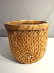 Rattan Woven Round Basket