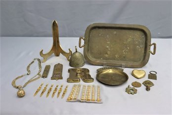 Nice Group Lot Of Brass Items