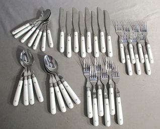 Set Of  Gingko Le Prix Handle Stainless Flatware