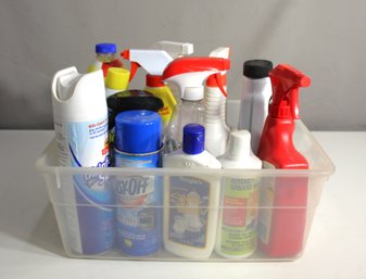 Assorted Household Cleaning Supplies Lot-partial Used