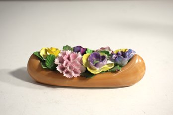 'Floral Delight' - Exquisite Porcelain Flower Arrangement