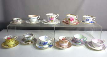 Assorted Lot Of Vintage Cups And Saucers