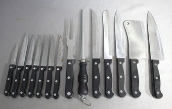 'Philippe Richard Stainless Steel Knife Set - Culinary Essentials'