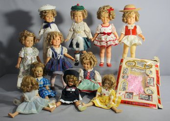 Shirley Temple Doll Collection Extravaganza With Rare Outfits