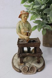 Vintage Cobbler Figurine
