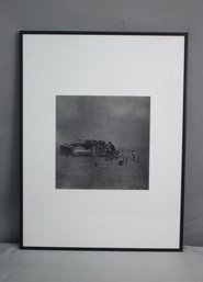 Reproduction Print Of Arthur Rothstein's Black & White Photograph 'Dust Storm....'