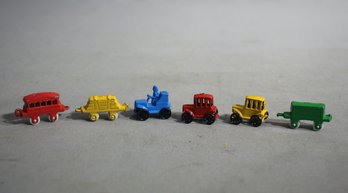 Classic Miniature Metal Train Set - Vintage Collectible Toy Trains