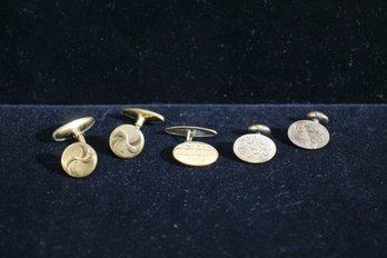 Group Lot Of Vintage Cuff Links