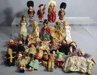 Eclectic Ensemble: Vintage International Doll Collection
