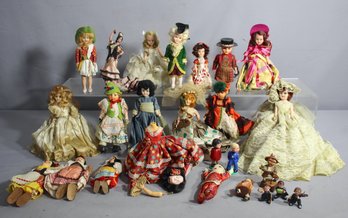 A Tapestry Of Vintage Dolls