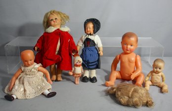 Collection Of Vintage Dolls And Figurines